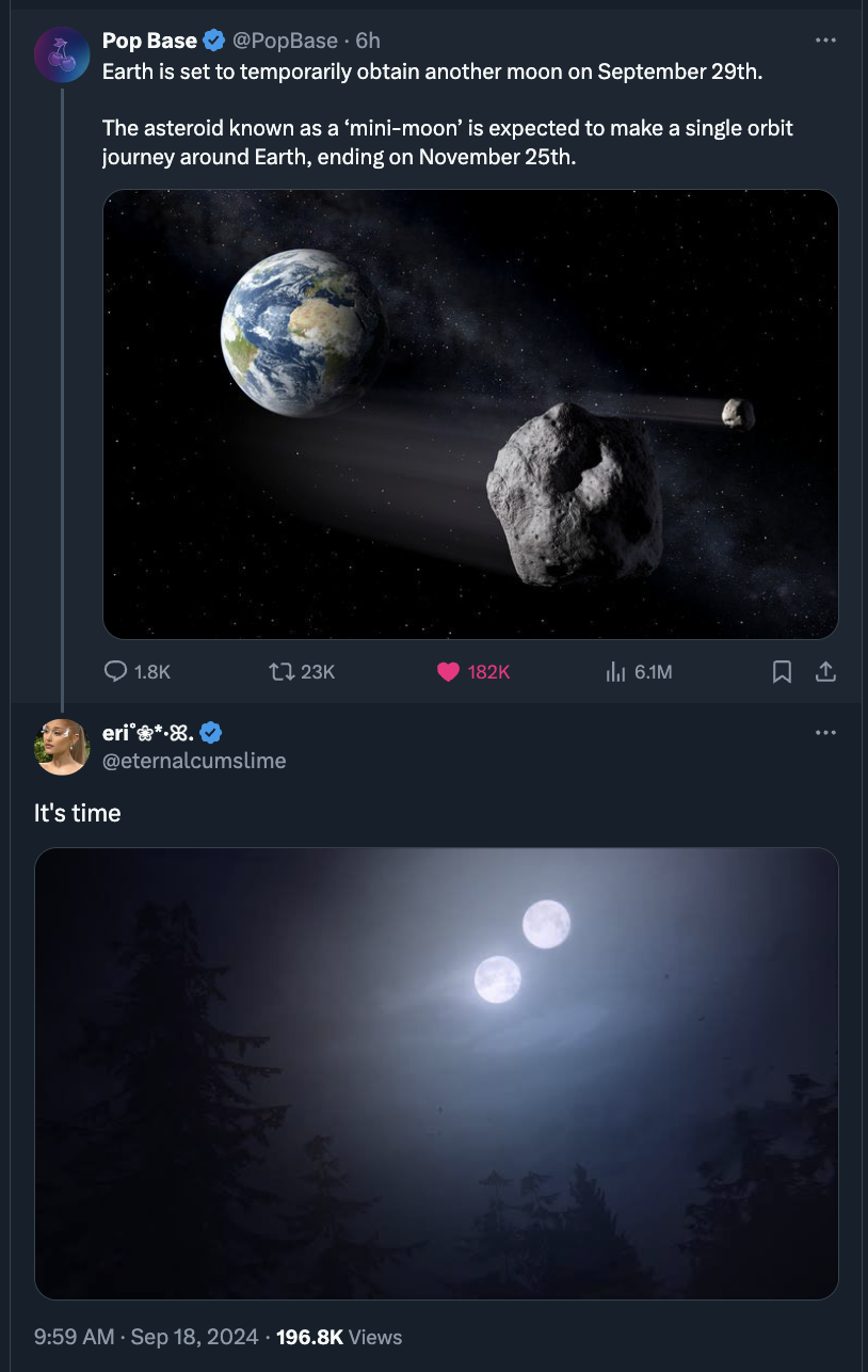 17 Tweets and Reactions to Our New Temporary Moon 